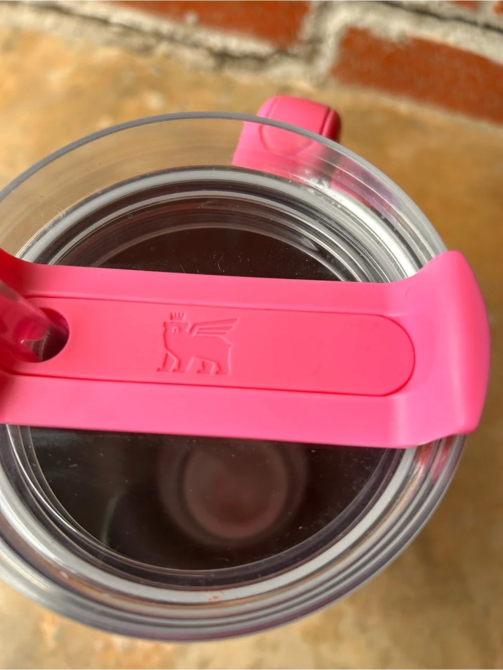 Stanley Pink 40oz Stainless Steel Travel Mug with Handle - Picture 4 of 4